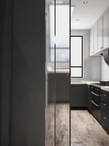 134平4室现代简约厨房