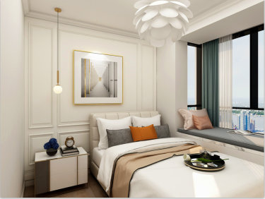 35平1室现代简约卧室