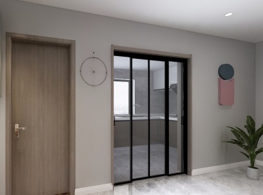 106平2室现代简约餐厅