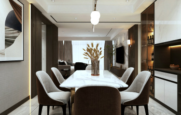 190平3室现代简约餐厅