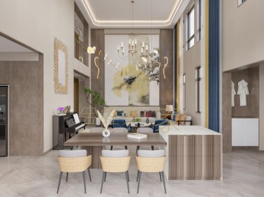 478平别墅禅意日式客厅