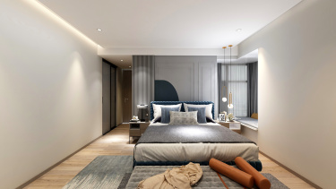 190平4室现代简约卧室