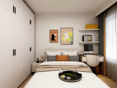 138平4室禅意日式卧室