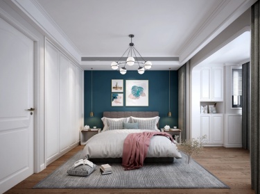 94平跃层/复式现代简约卧室