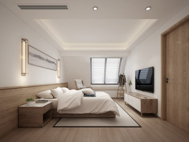 168平4室现代简约卧室