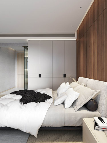 160平4室现代简约卧室