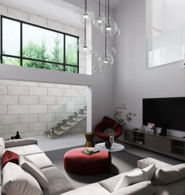 300平跃层/复式现代简约其他