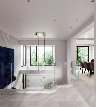 300平跃层/复式现代简约阳台