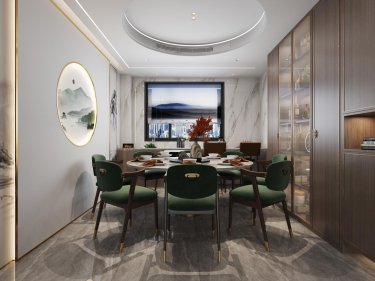 282平5室雅致新中餐厅