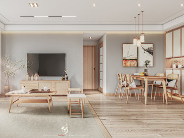 120平3室禅意日式餐厅