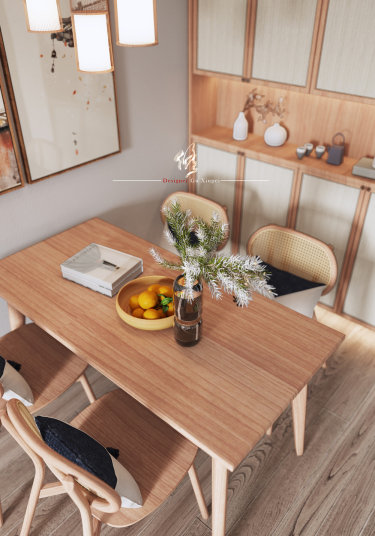 120平3室禅意日式餐厅