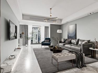 140平中冶盛世滨江现代风格