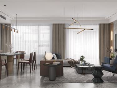 160平苏和雅集现代风格-从归来的那一刻就开始了