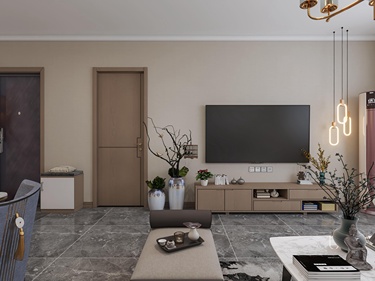 140平华恩城新中式风格