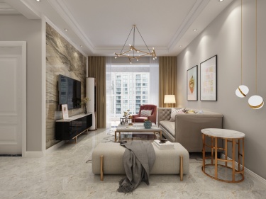 120平华恩城简美风格-精致并无繁华