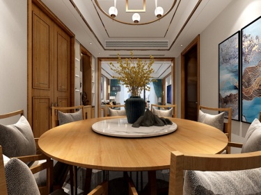 149平中海桃源里新中式风格