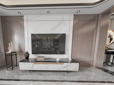 180平世茂外滩新城二期新中式风格