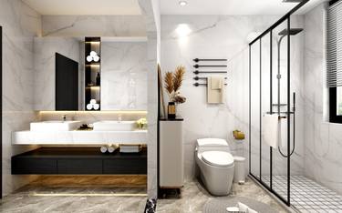 235平4室现代简约卫生间