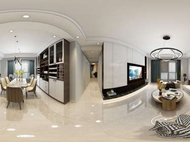 128平金色尚居现代风格