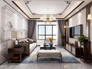 126平翠园锦绣中式风格