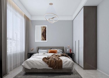 143平3室现代简约卧室