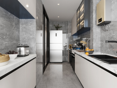 144平2室现代简约厨房