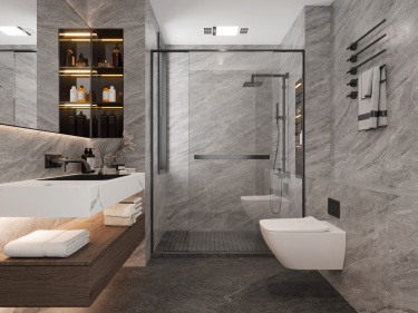 144平2室现代简约卫生间