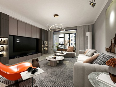 160平新盾嘉苑现代风格