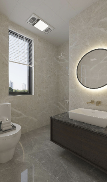 300平别墅现代简约卫生间