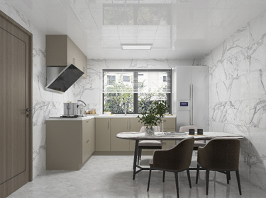 300平别墅现代简约厨房