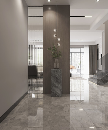 135平跃层/复式现代简约玄关