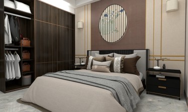 133平3室雅致新中老人房