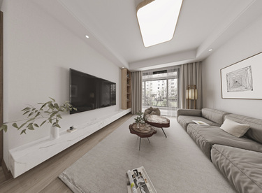 99平3室禅意日式客厅