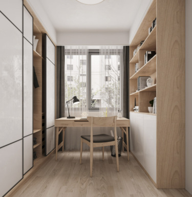 99平3室禅意日式书房