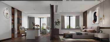 310平跃层/复式雅致新中卧室