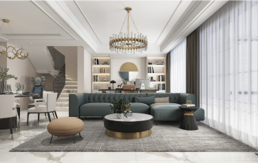 137平跃层/复式其他客厅