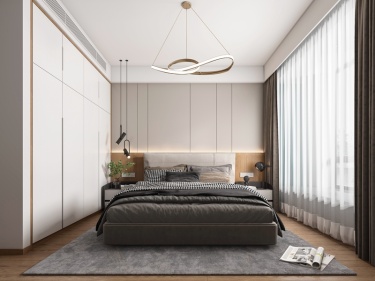 125平鲁能公馆现代风格