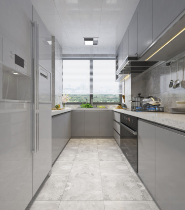 110平4室现代简约厨房