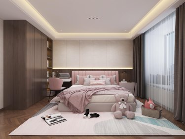 220平3室现代简约卧室