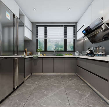 200平跃层/复式现代简约卧室