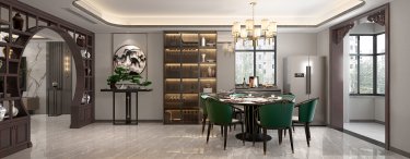 240平5室雅致新中餐厅