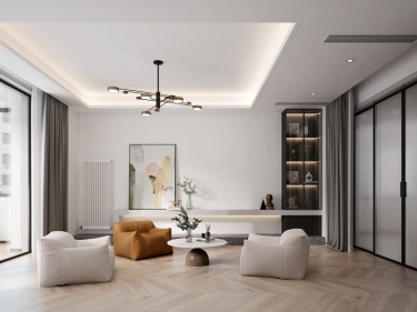 160平金鸡湖花园现代风格-幸福指数爆棚的浪漫邂逅