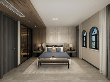 280平现代简约老人房