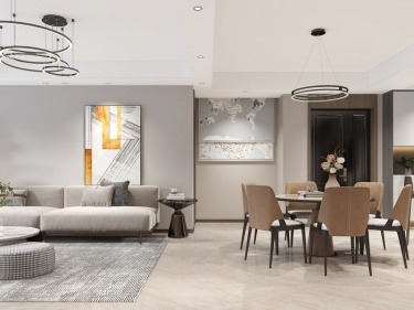 126平锦绣山庄现代风格-简约主义