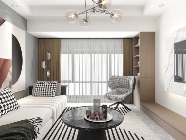 97平中航樾玺现代风格-回归本真生活的态度