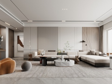 135平壹湖国际现代风格-三室三卫一厅一厨