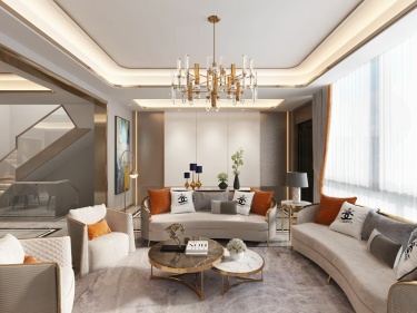 260平中航樾园现代风格-豆蔻风华