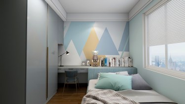 140平雅致新中儿童房