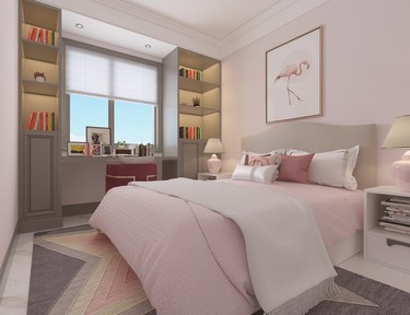 167平现代简约儿童房