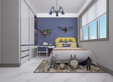 167平现代简约儿童房